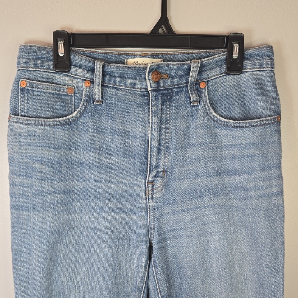 Madewell Size 27 Medium Wash Classic Straight Leg Jeans